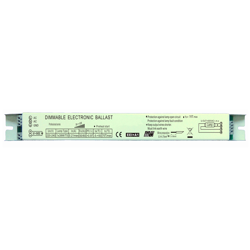 01-10V الصابورة الإلكترونية قابلة لل dimmable 220-240V 1x39W