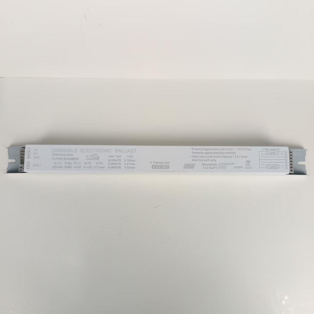 Dali Dimmable Electronic Ballast 2x18W30W36W 220-240V لمصباح الفلورسنت
