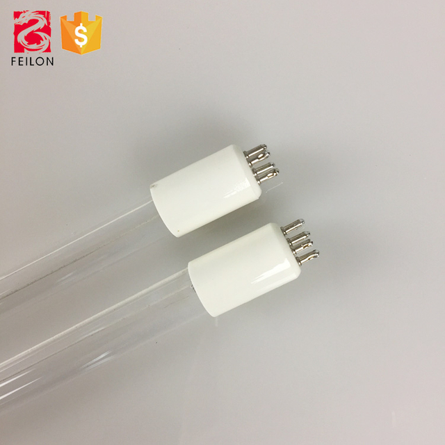 واحد نهاية 4 دبابيس 185nm 254nm مصباح الجراثيم UV