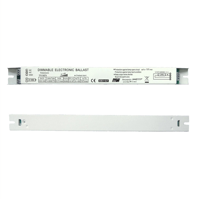01-10V الصابورة الإلكترونية قابلة لل dimmable 220-240V 1x39W