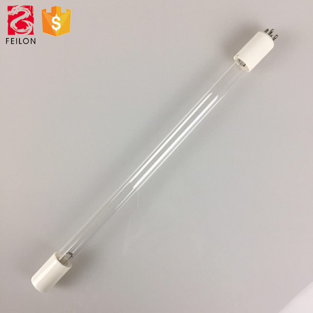 واحد نهاية 4 دبابيس 185nm 254nm مصباح الجراثيم UV