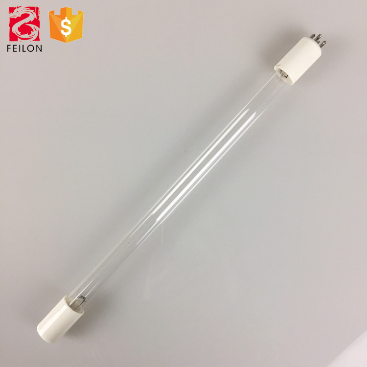 واحد نهاية 4 دبابيس 185nm 254nm مصباح الجراثيم UV